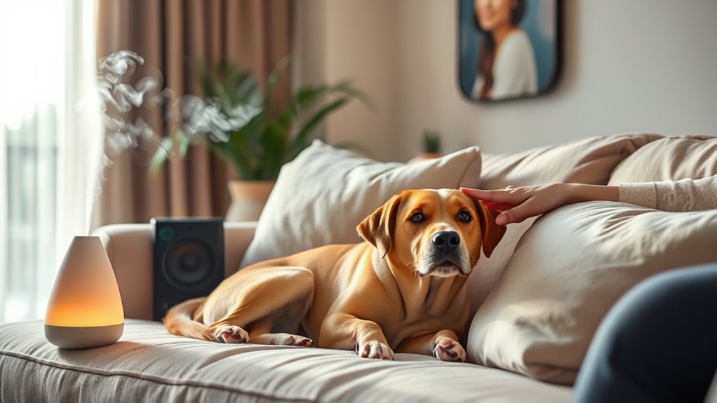 combine scents with relaxation techniques