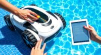 configure and program robotic cleaner