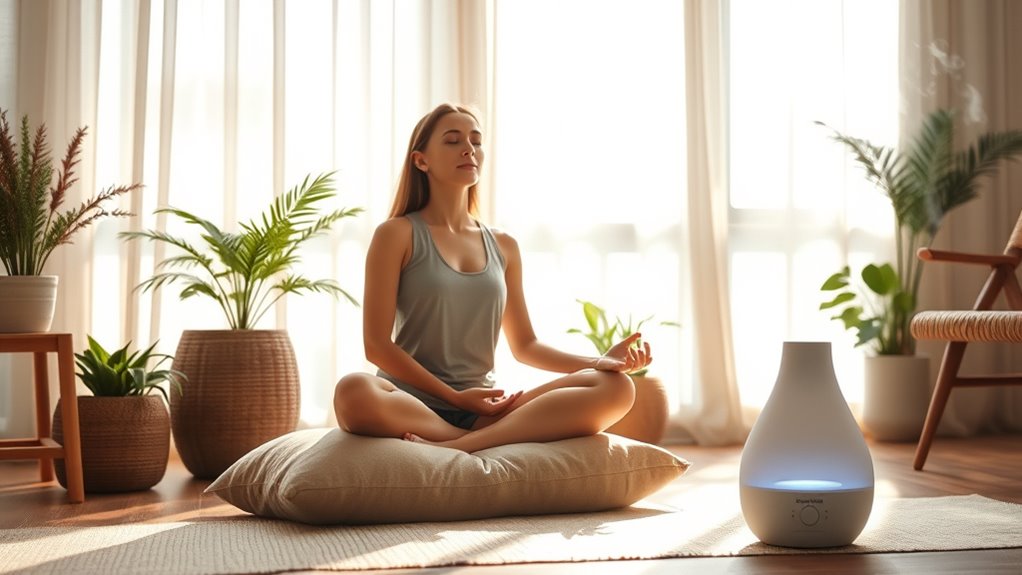 consistent aromatherapy mindfulness routine