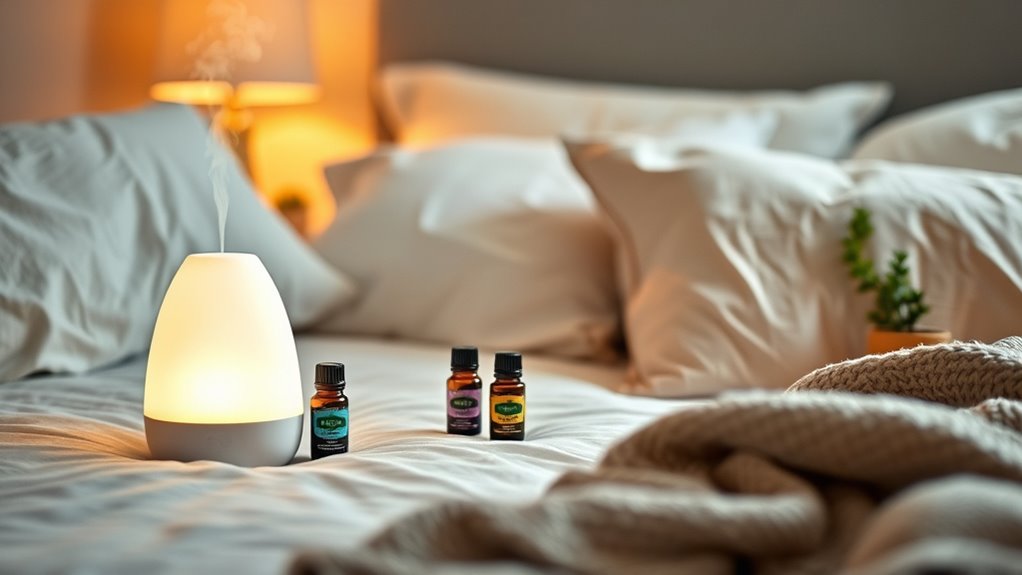 consistent nightly aromatherapy routine
