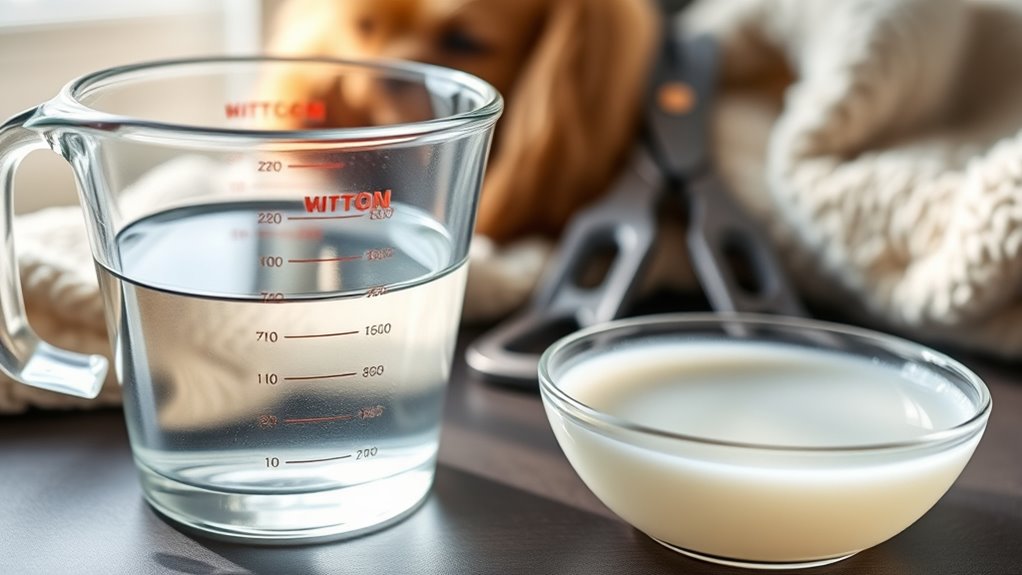 consistent pet care routine