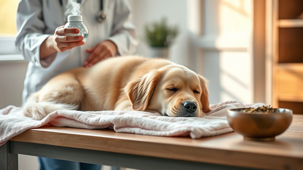 consult veterinarian before use