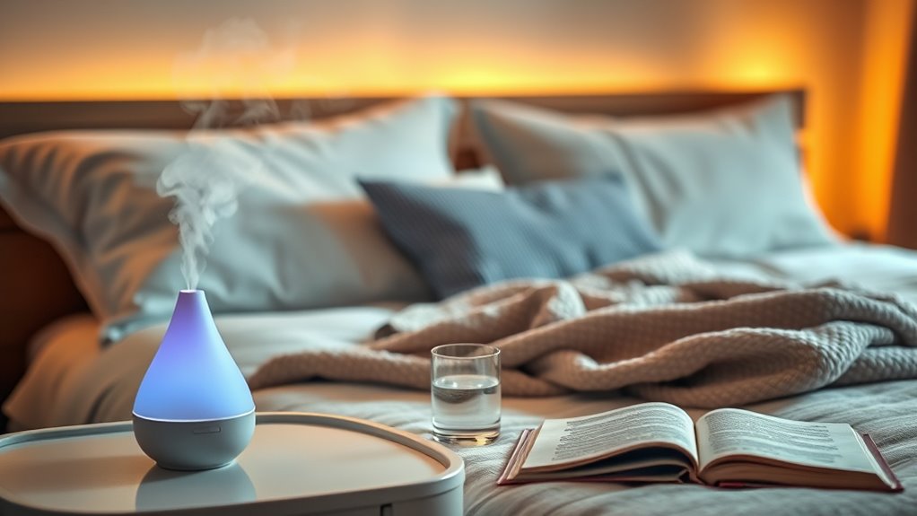 create a calming clutter free bedroom