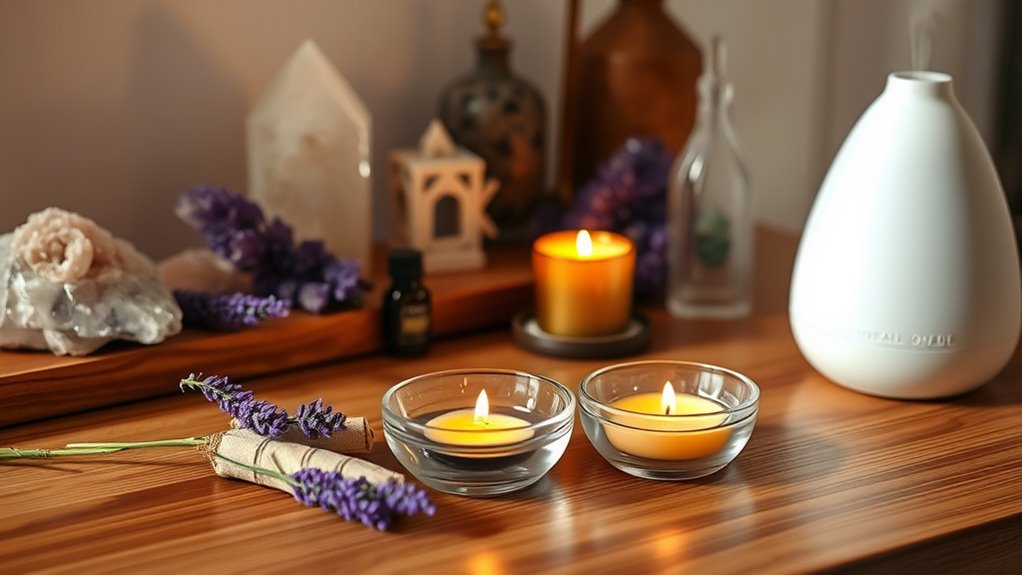 create a peaceful cleansed environment