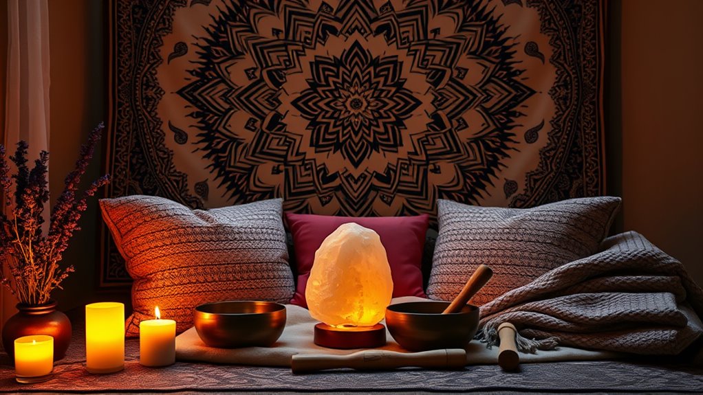 create tranquil sensory environment