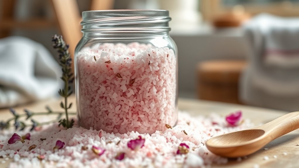 customizable relaxing bath salts