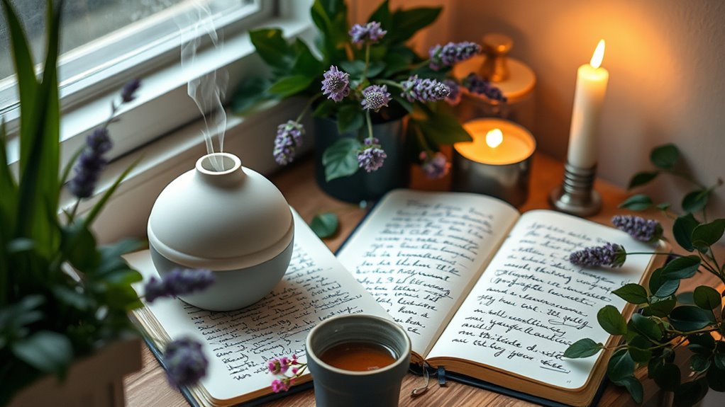 daily aromatherapy self care routine