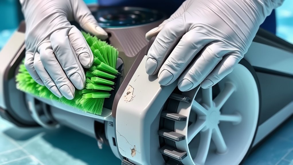 detect wear and perform diagnostics