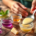 diy essential oil lip balm