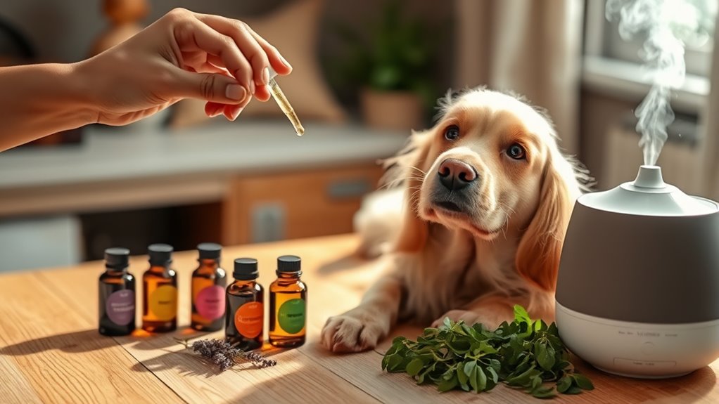 diy pet calming aromatherapy
