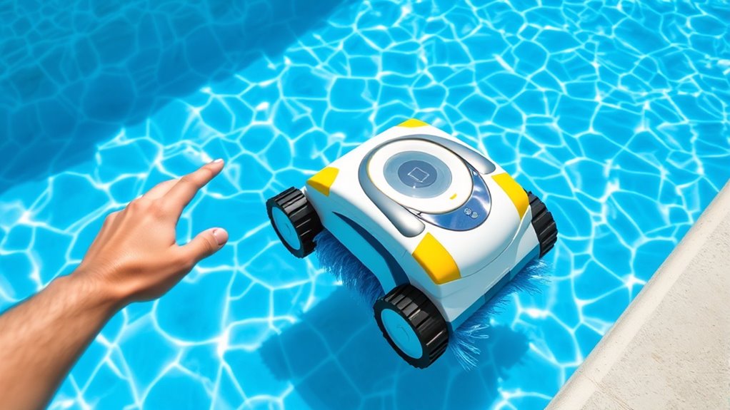 easy effortless pool cleaning
