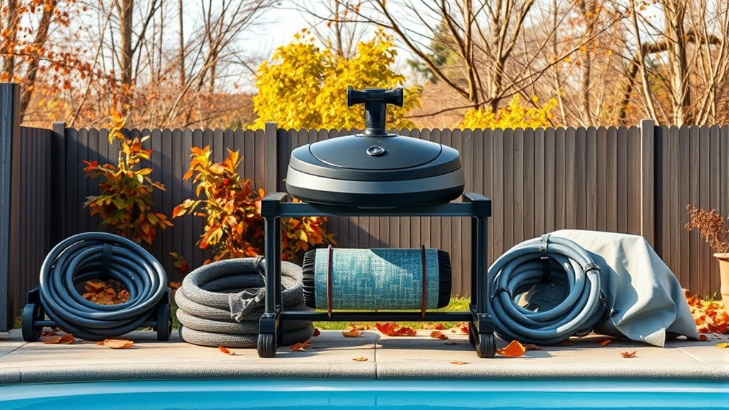 elevate and protect pool cleaner