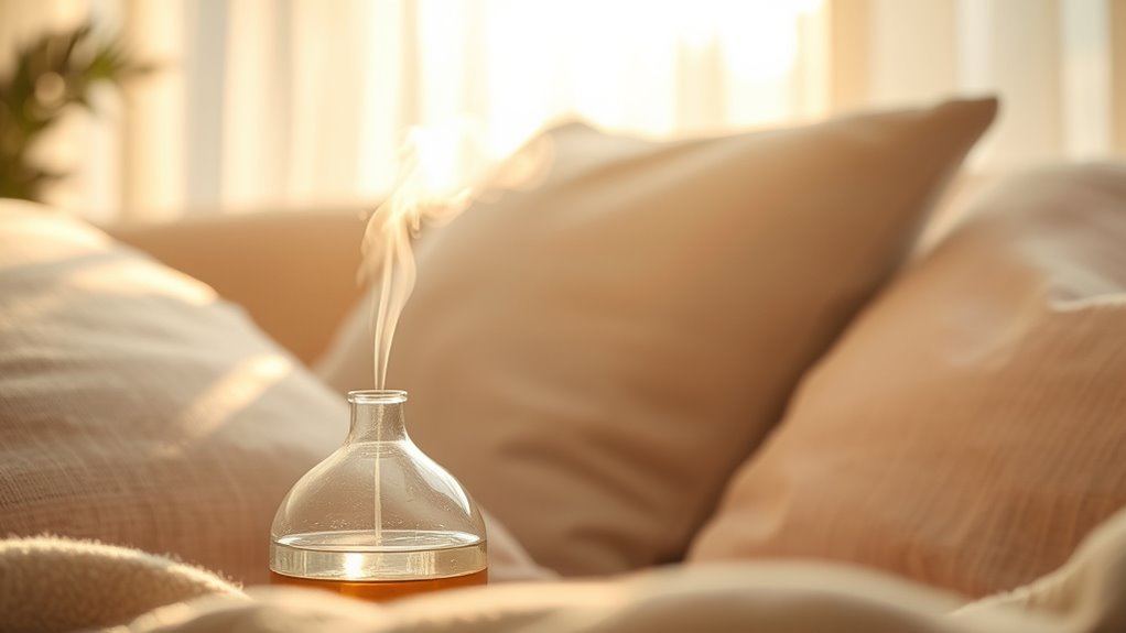 enhance calm through aromatherapy