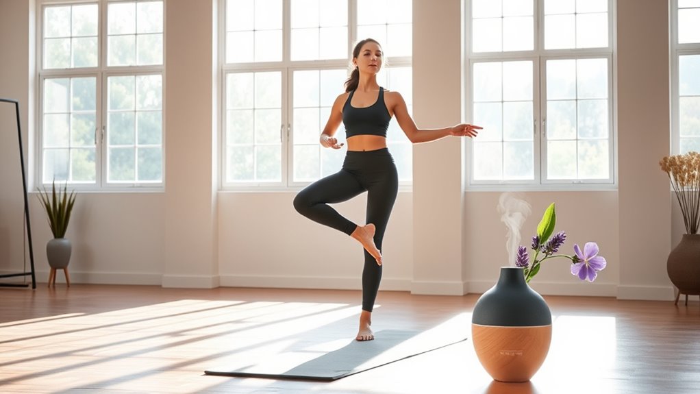 enhance pilates with aromatherapy