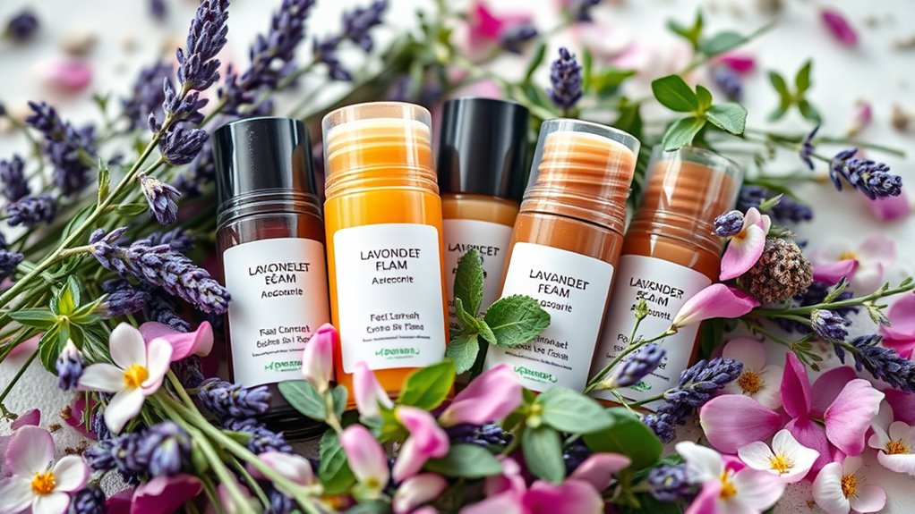 essential oil natural deodorants