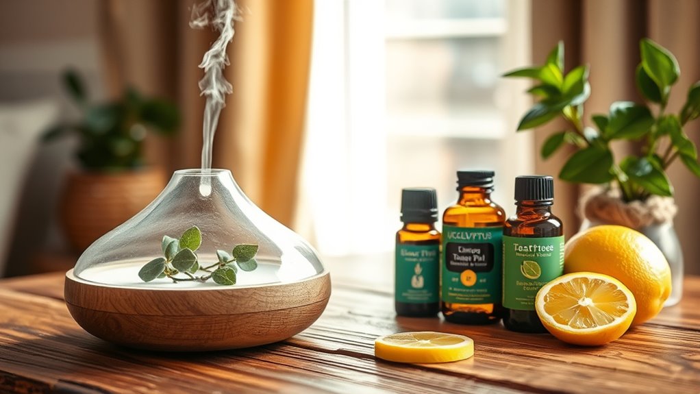 essential oils boost immunity