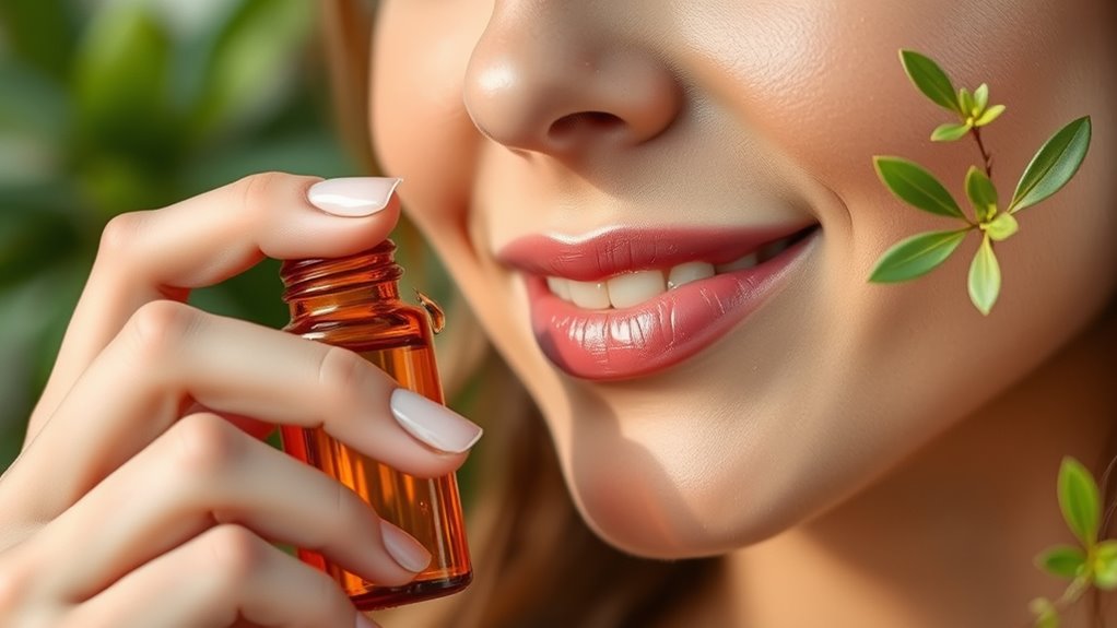 essential oils boost skin firmness