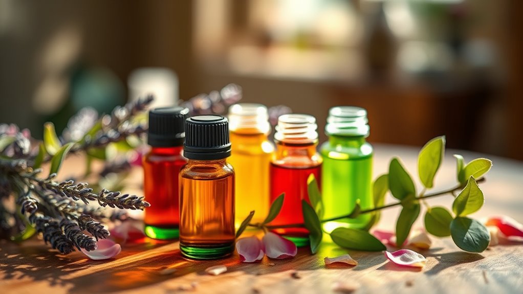 essential oils combat aging
