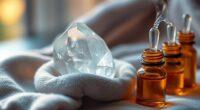 essential oils enhance crystal healing