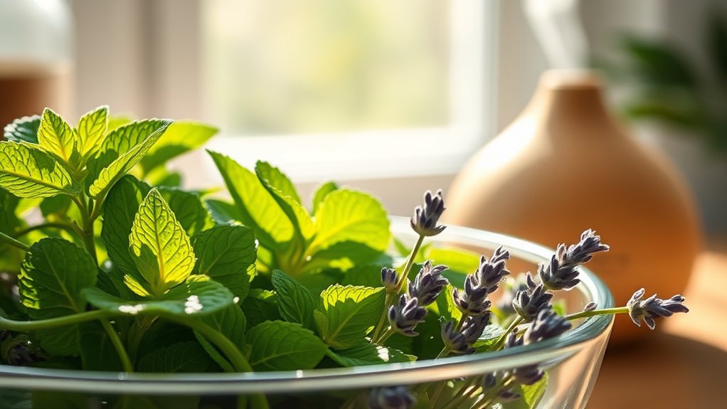 essential oils improve respiratory health