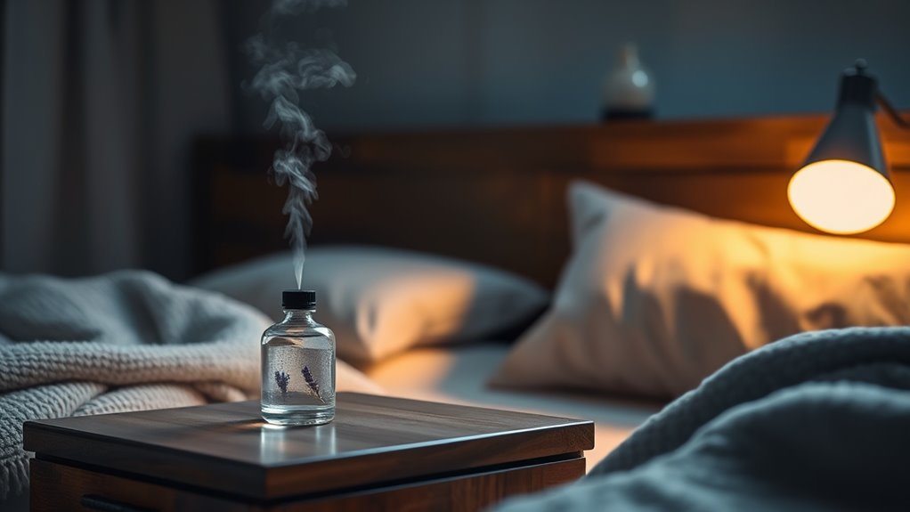 essential oils promote restful sleep