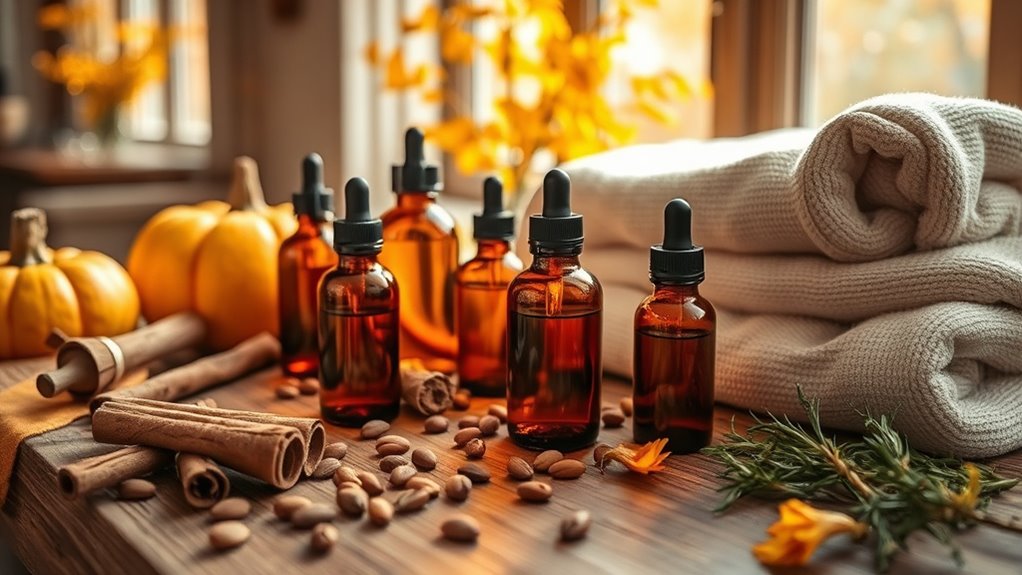 fall skin nourishment routine