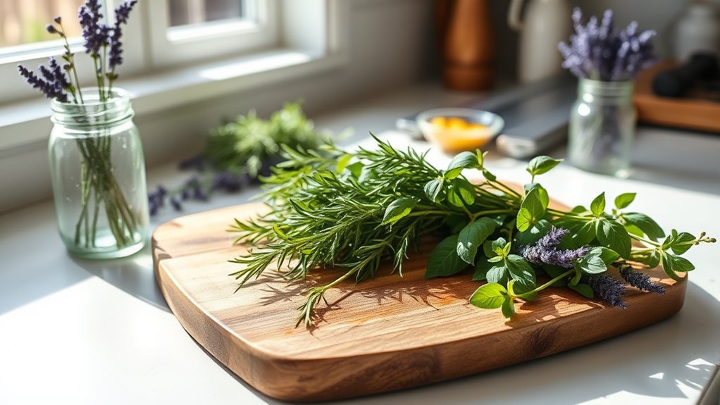 fresh herb fragrance ideas