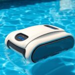 futuristic automated pool maintenance