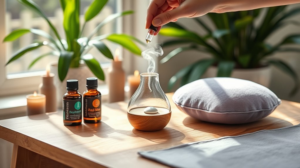 incorporate oils into mindfulness