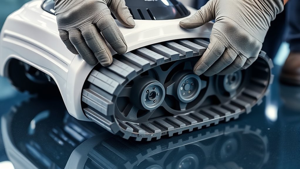 inspect clean replace wheels
