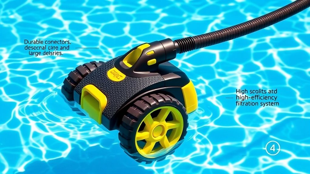 key pool cleaner features