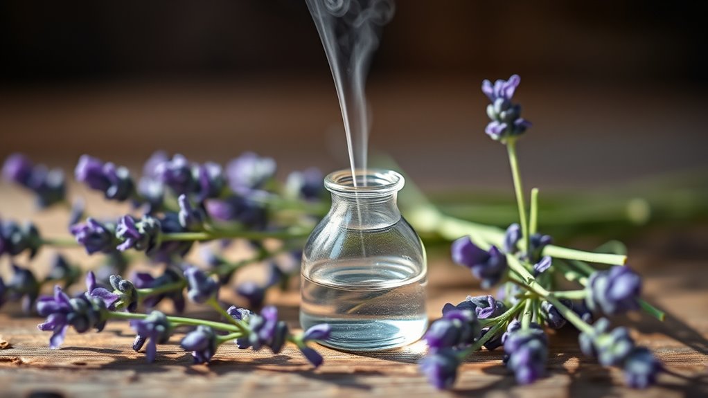 lavender promotes emotional tranquility