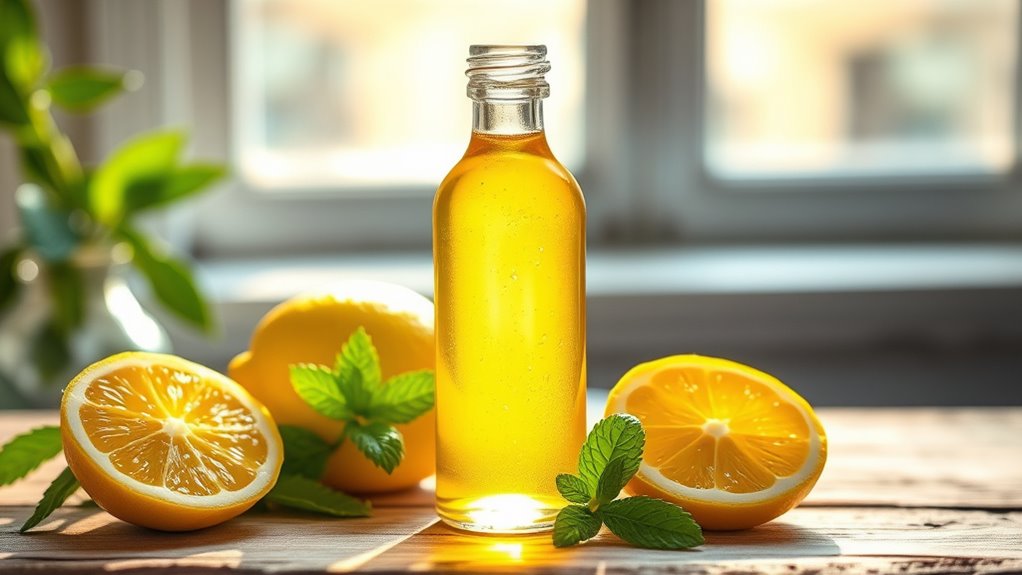 lemon energizes and refreshes