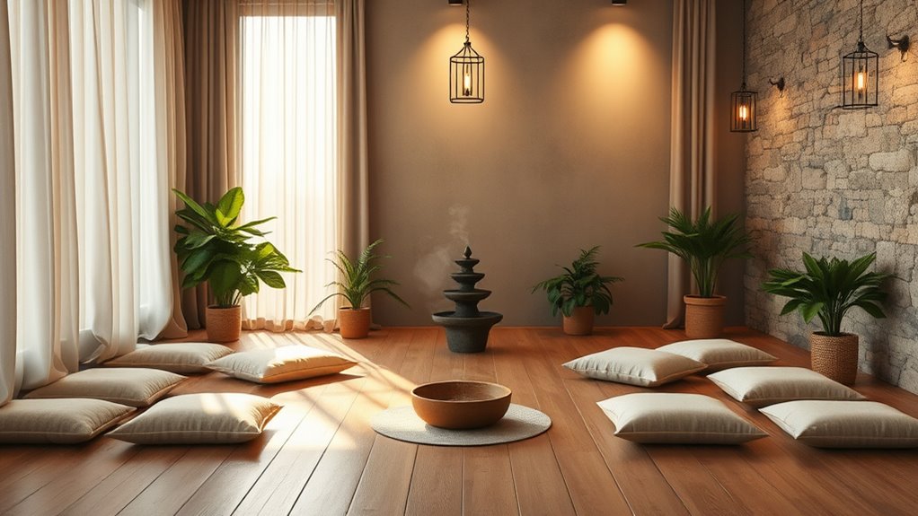 natural lighting and decor