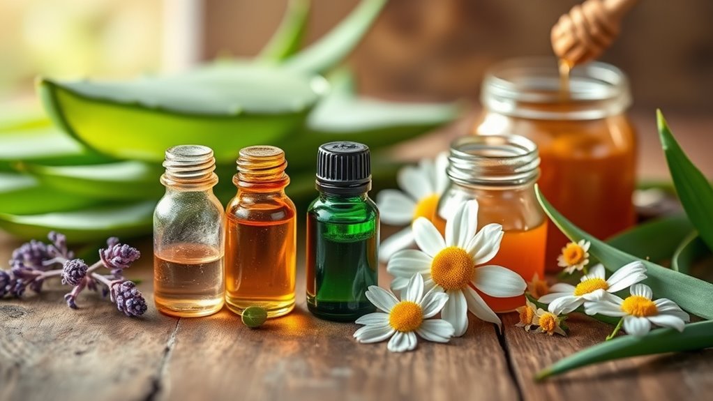 natural remedies enhance skin healing