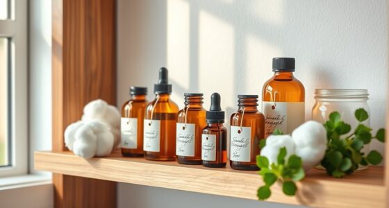 optimal essential oil storage