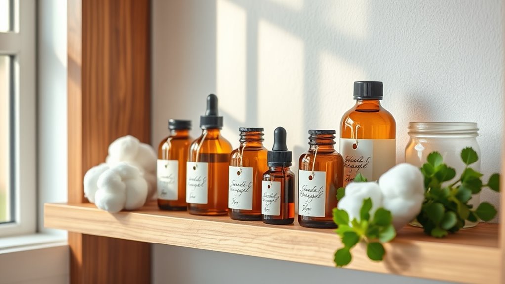 optimal essential oil storage