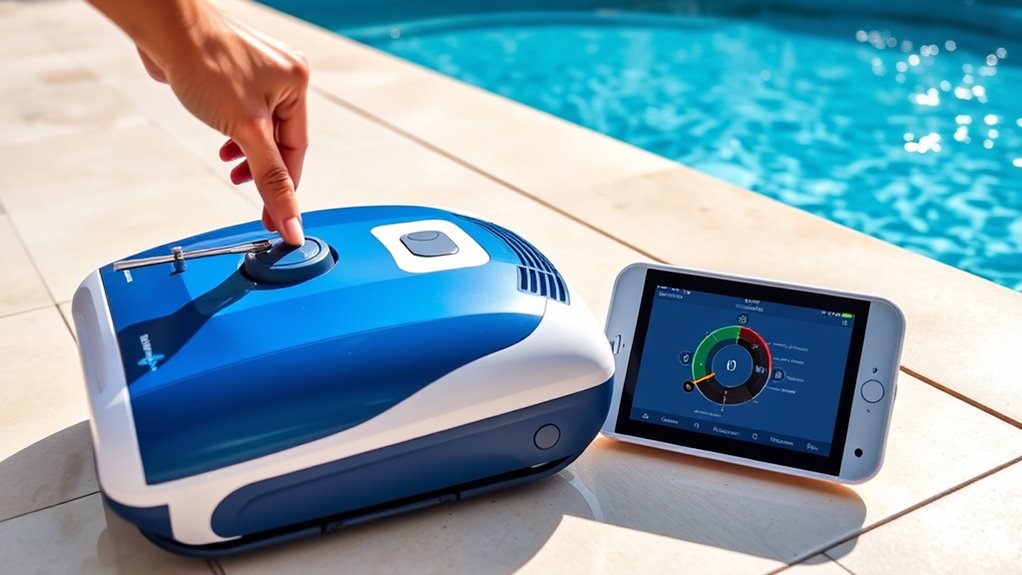optimize pool cleaning settings