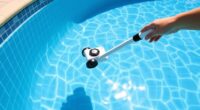 optimize suction pool cleaning