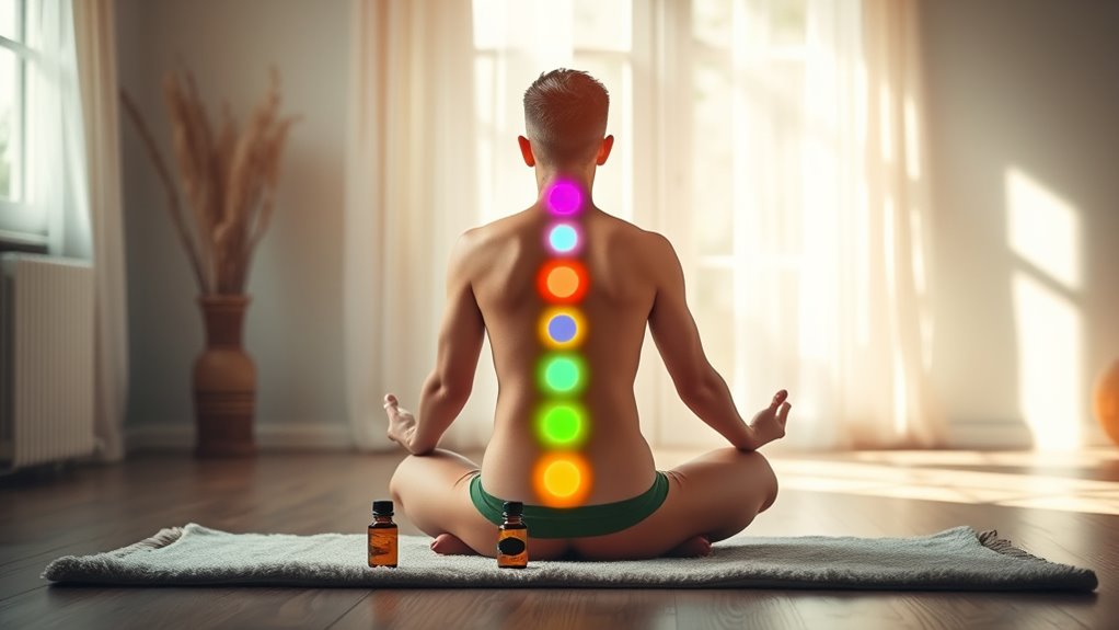 personalized chakra oil blending