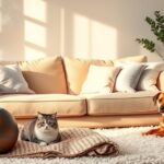 pet calming diffuser setup