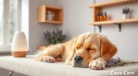 pet grooming with essential oils