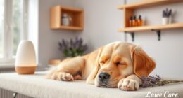 pet grooming with essential oils
