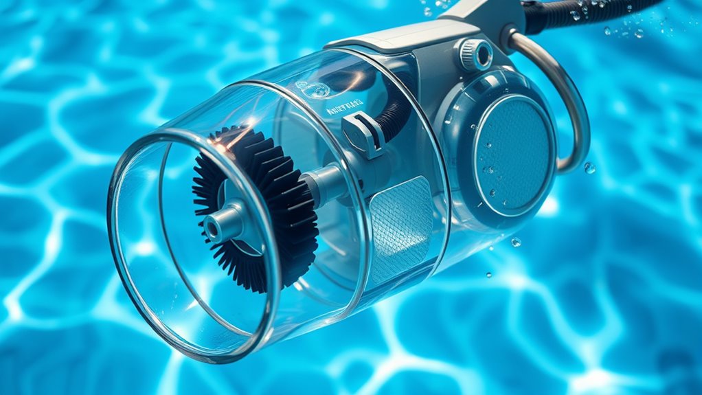 pool cleaner component functions