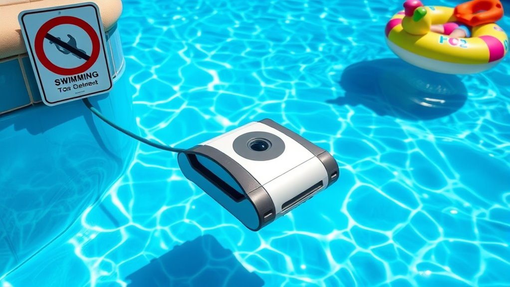 pool cleaner safety precautions