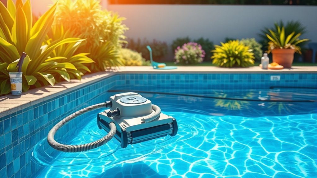 pool preparation for optimal cleaning