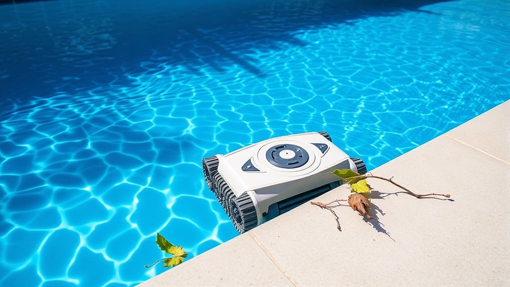 pool surface and debris considerations