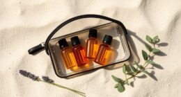 portable essential oil skincare