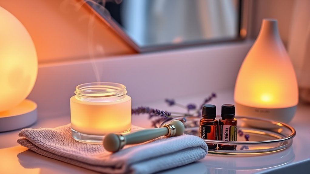 prepare skin for aromatherapy