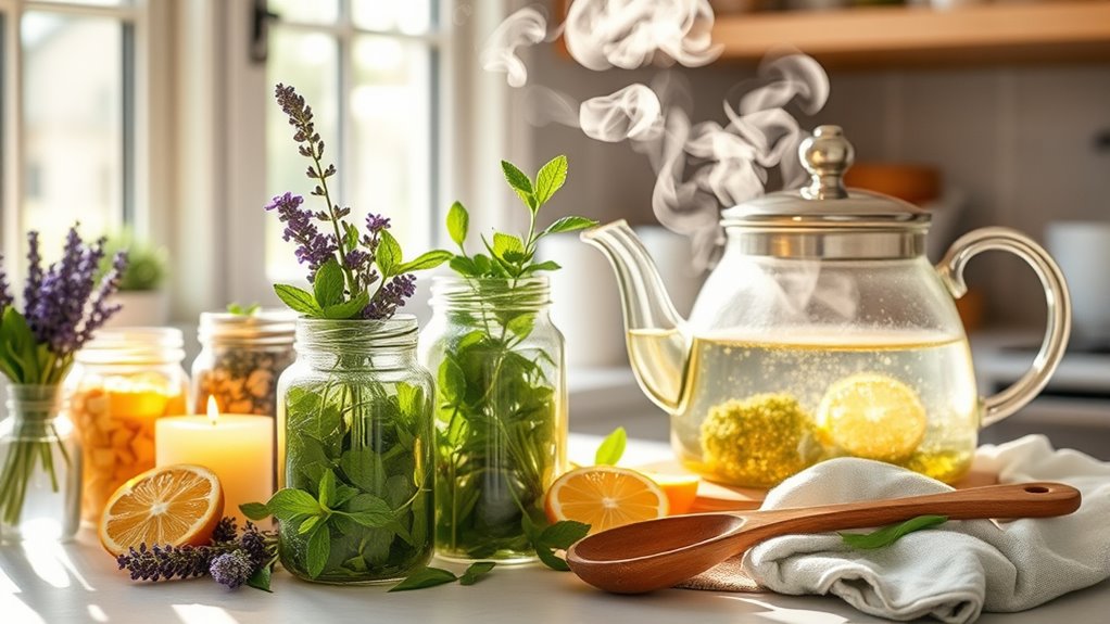 refreshing herbal citrus blend